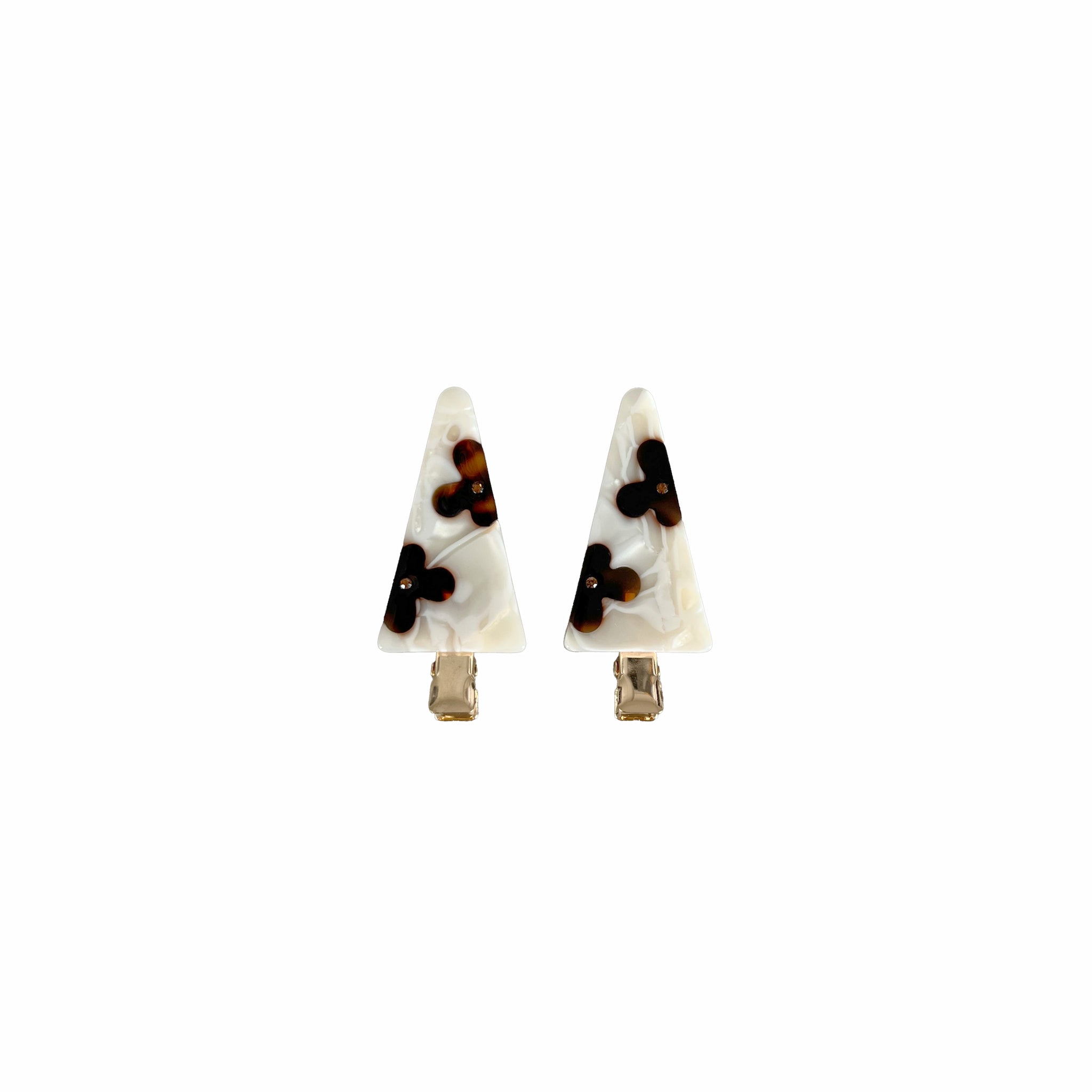 Set di fermagli per tartufi in tartaruga perlata Set di fermagli per tartufi in tartaruga perlata